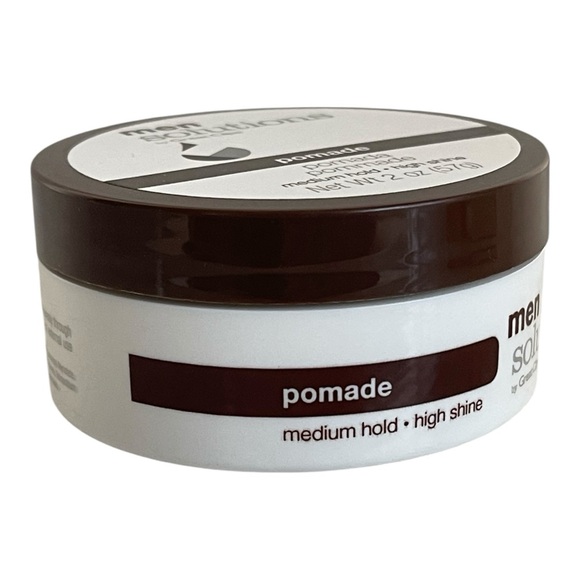 Great Clips Men Solutions Hair Pomade Medium Hold High Shine 2 oz New - Picture 3 of 4